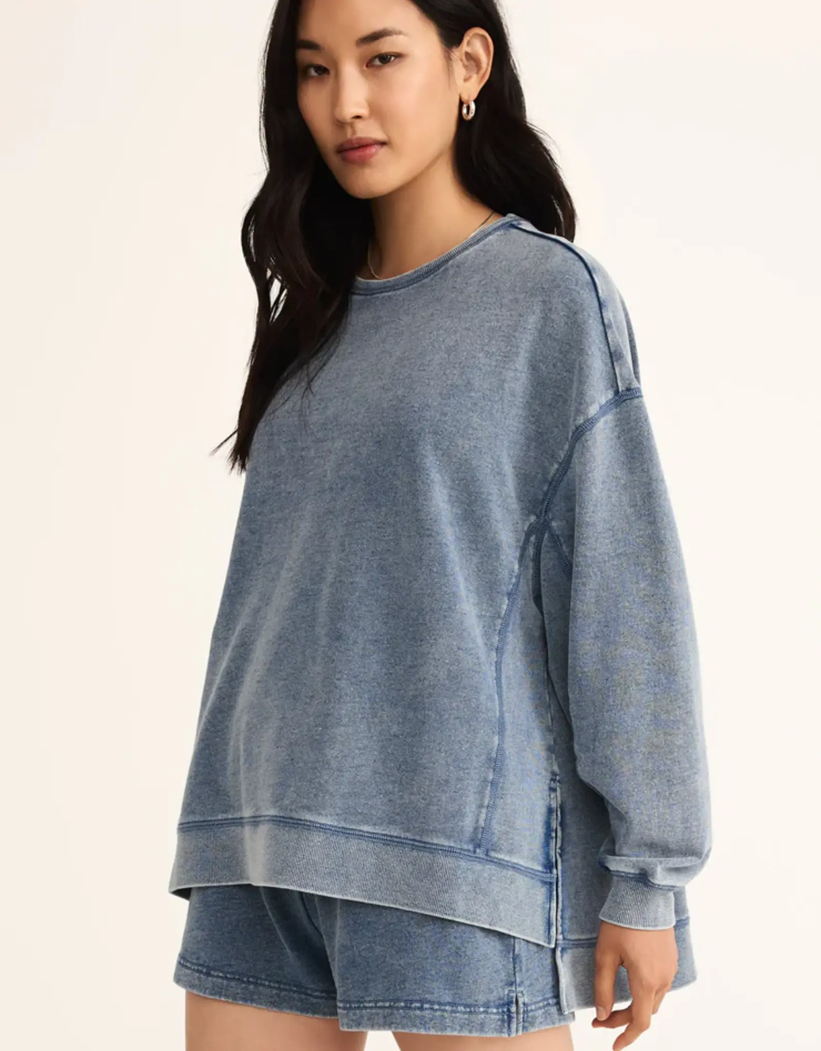 Z Supply Knit Denim Modern Weekender