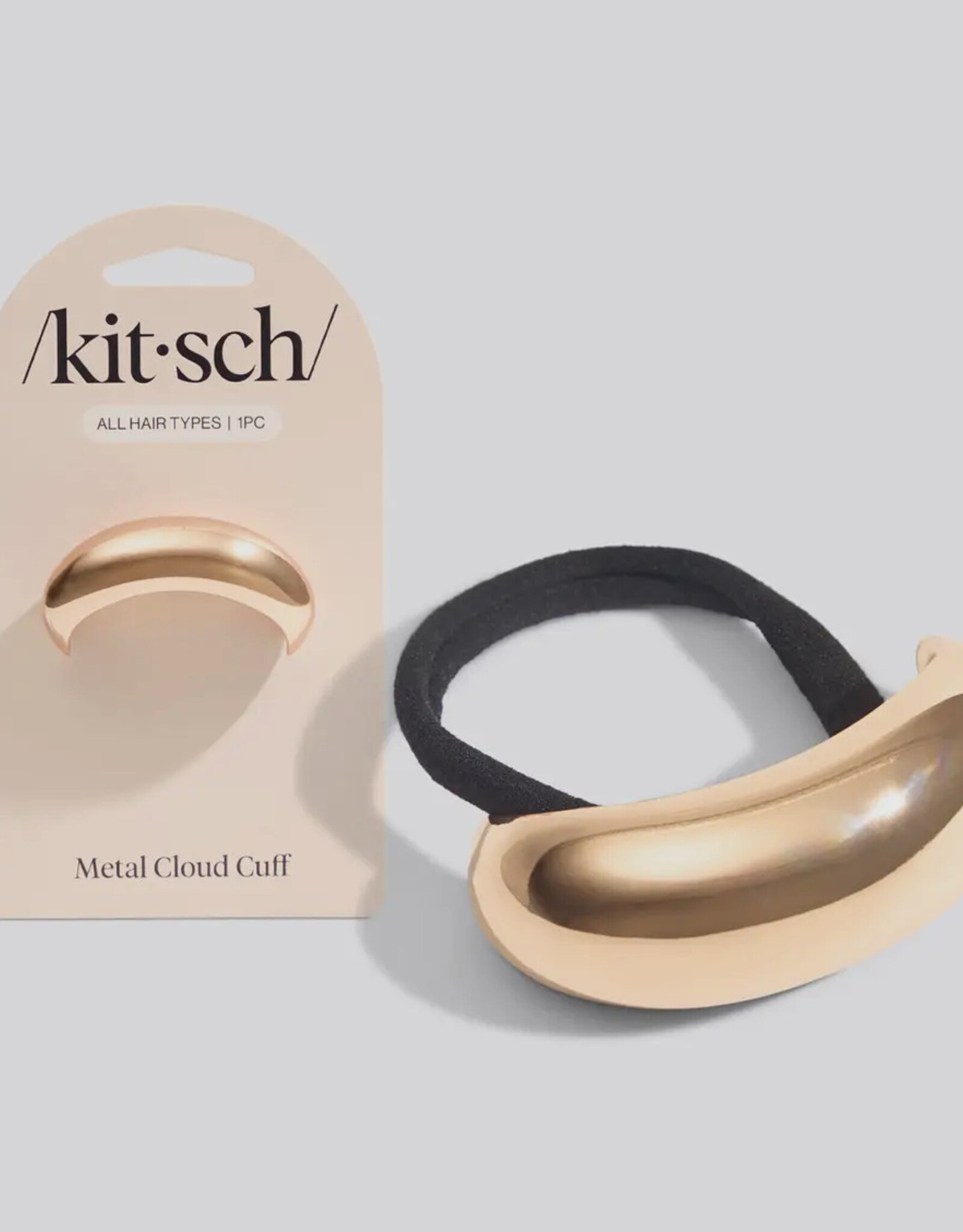 Gold Metal Cloud Cuff
