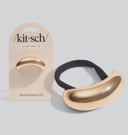 Gold Metal Cloud Cuff