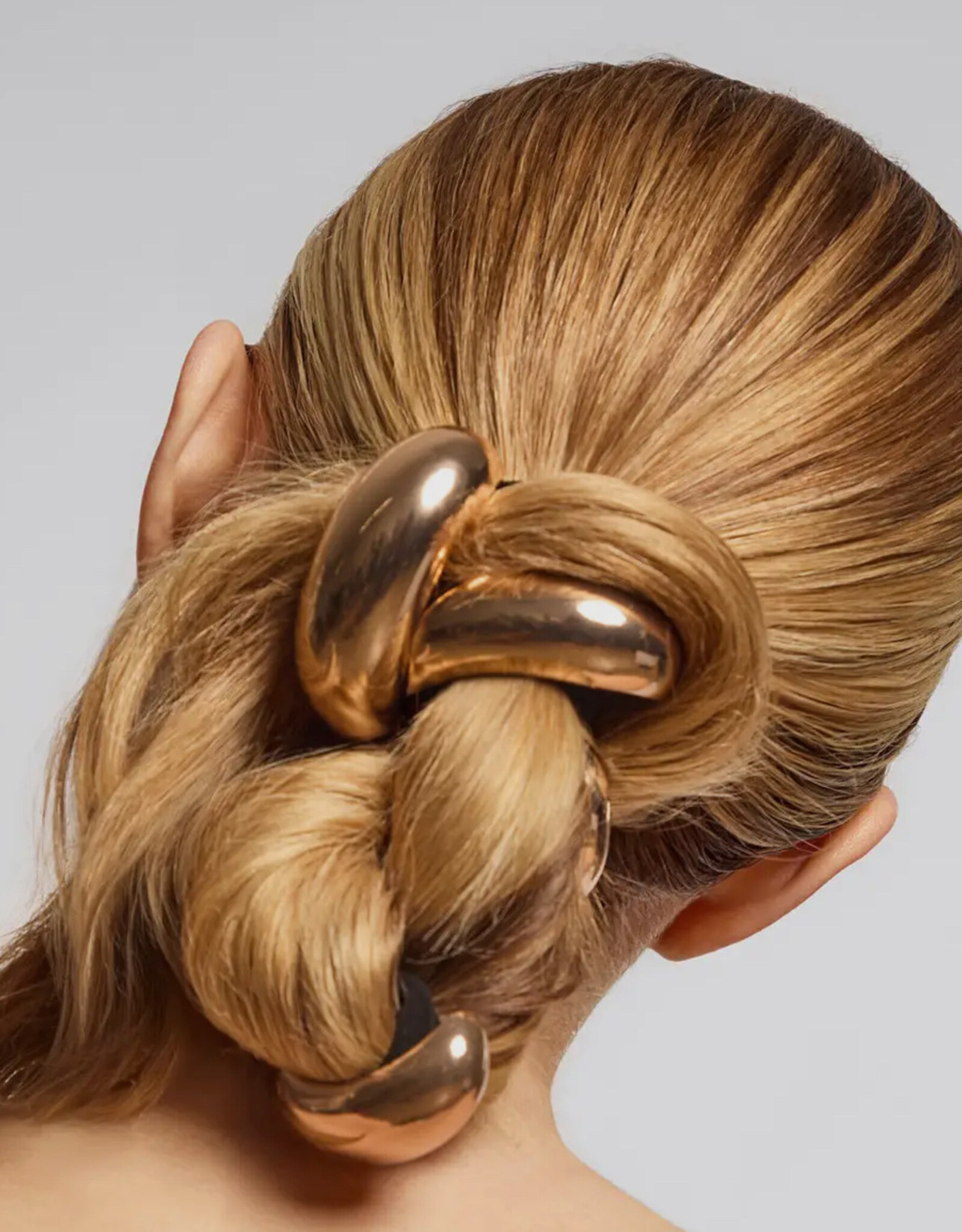 Gold Metal Cloud Cuff