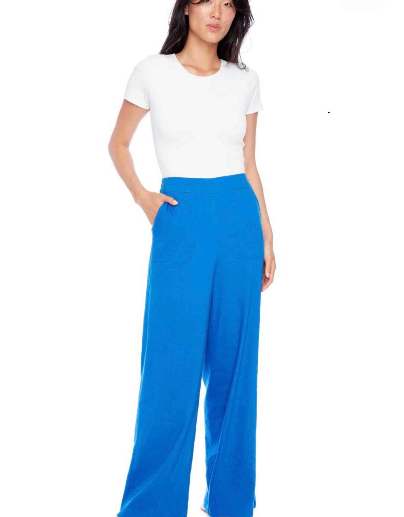 ILTM Isla Linen Str Leg Pant