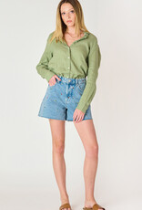 Dex Embroidered Denim Short