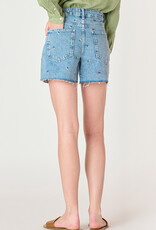 Dex Embroidered Denim Short