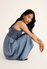 Z Supply Bayside Chambray Midi Dress