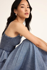 Z Supply Bayside Chambray Midi Dress