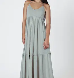 Dex Theo Tiered Maxi  Dress