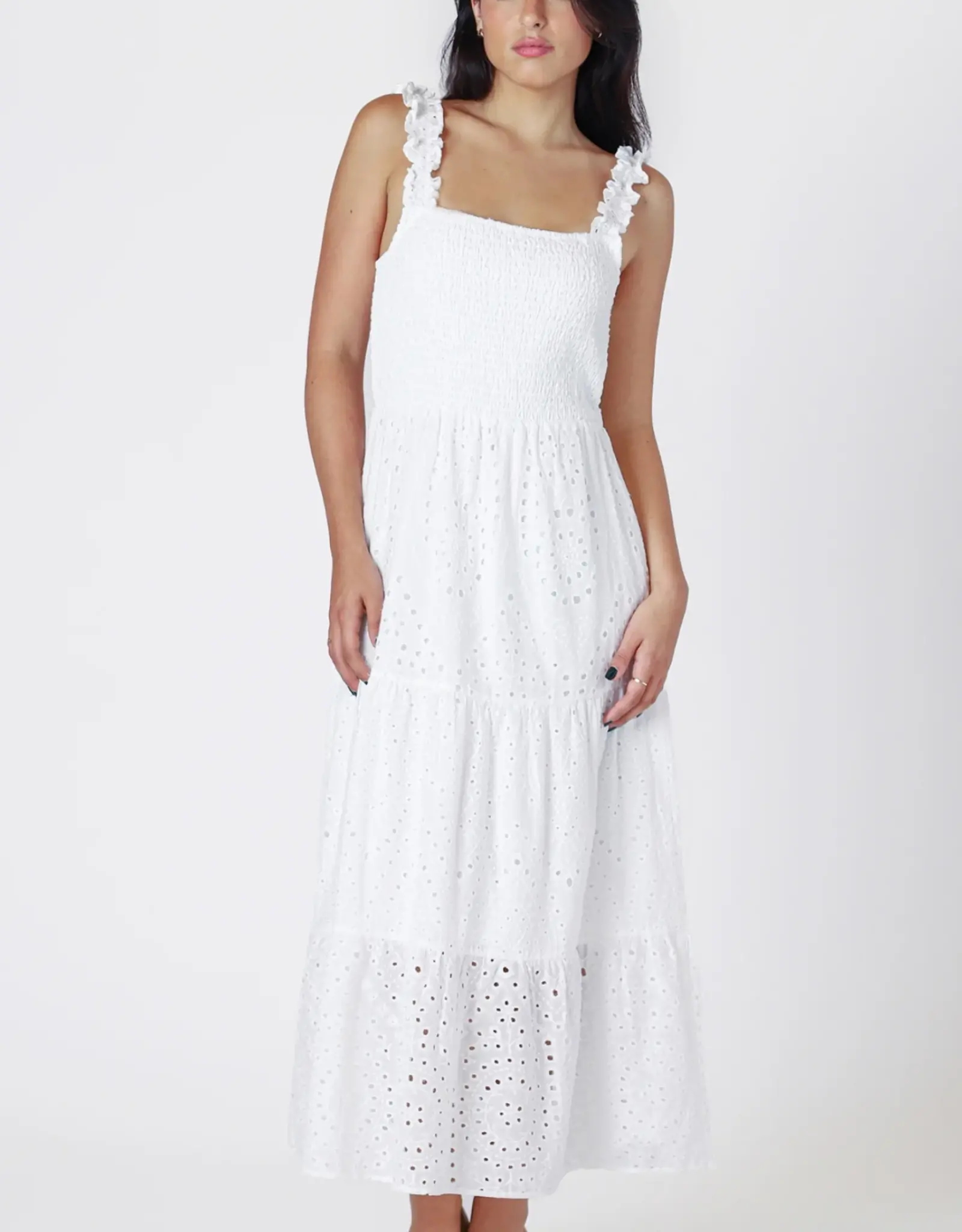 Dex Kourt Eyelet Maxi Dress