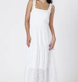 Dex Kourt Eyelet Maxi Dress