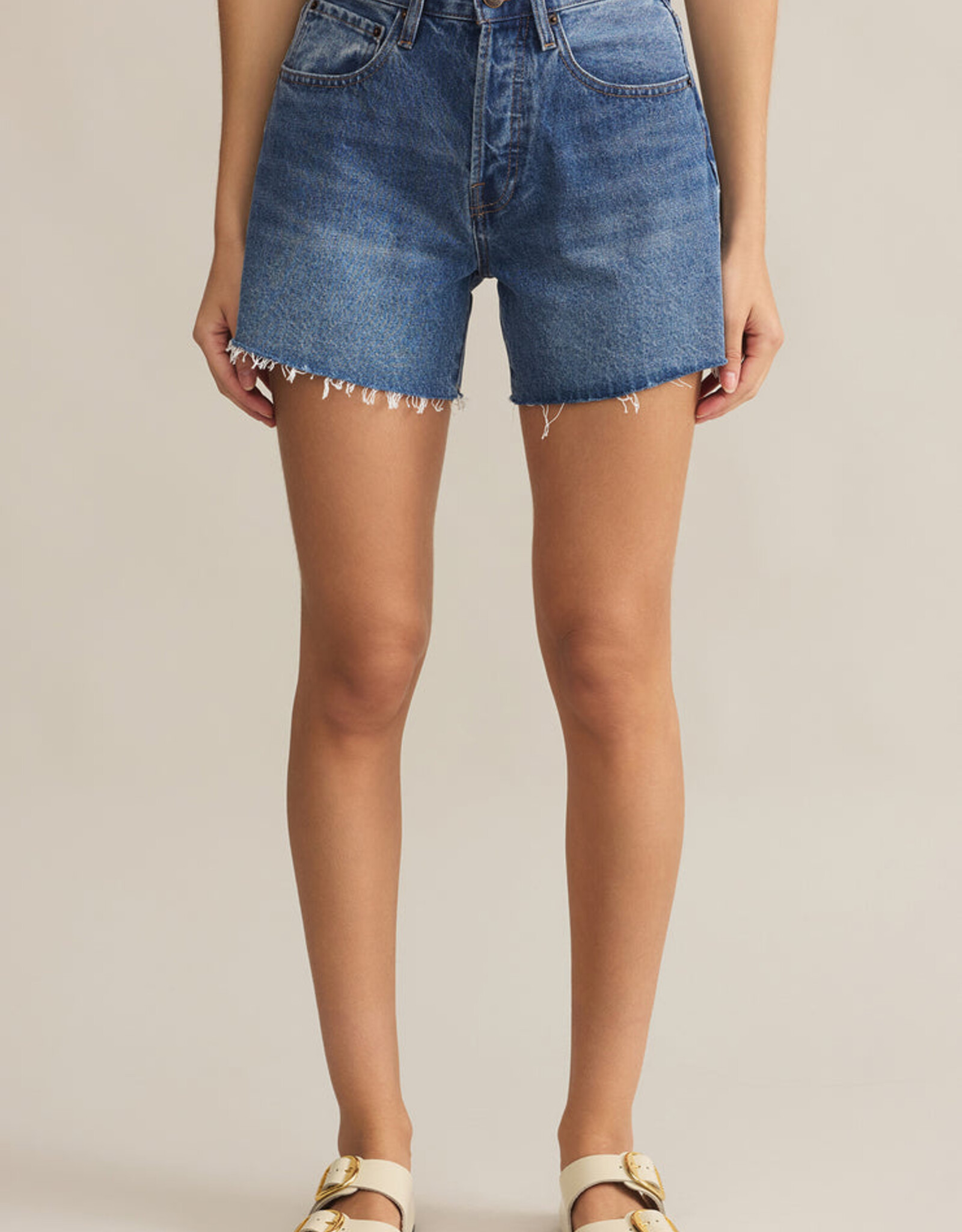 Z Supply Everyday High Rise Denim Short
