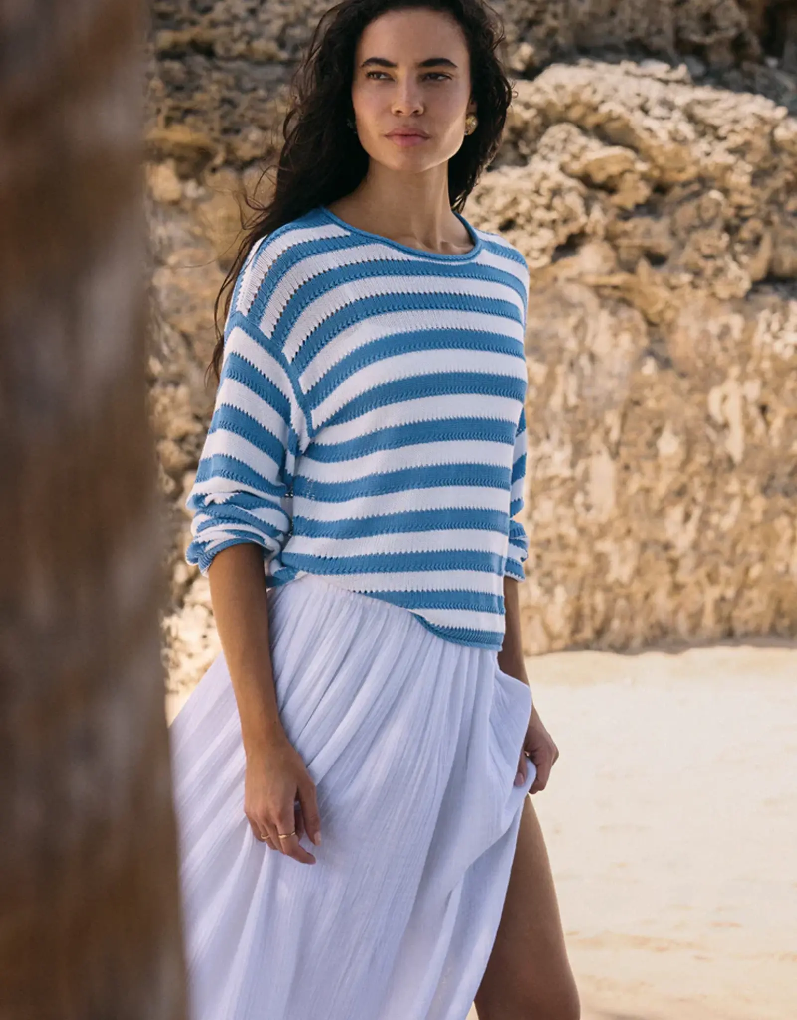 Z Supply Prado Stripe Sweater