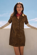 Z Supply Authentic Suede Mini Dress Z Supply Authentic Suede Mini Dress