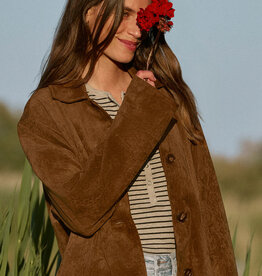 Z Supply Decker Suede Coat