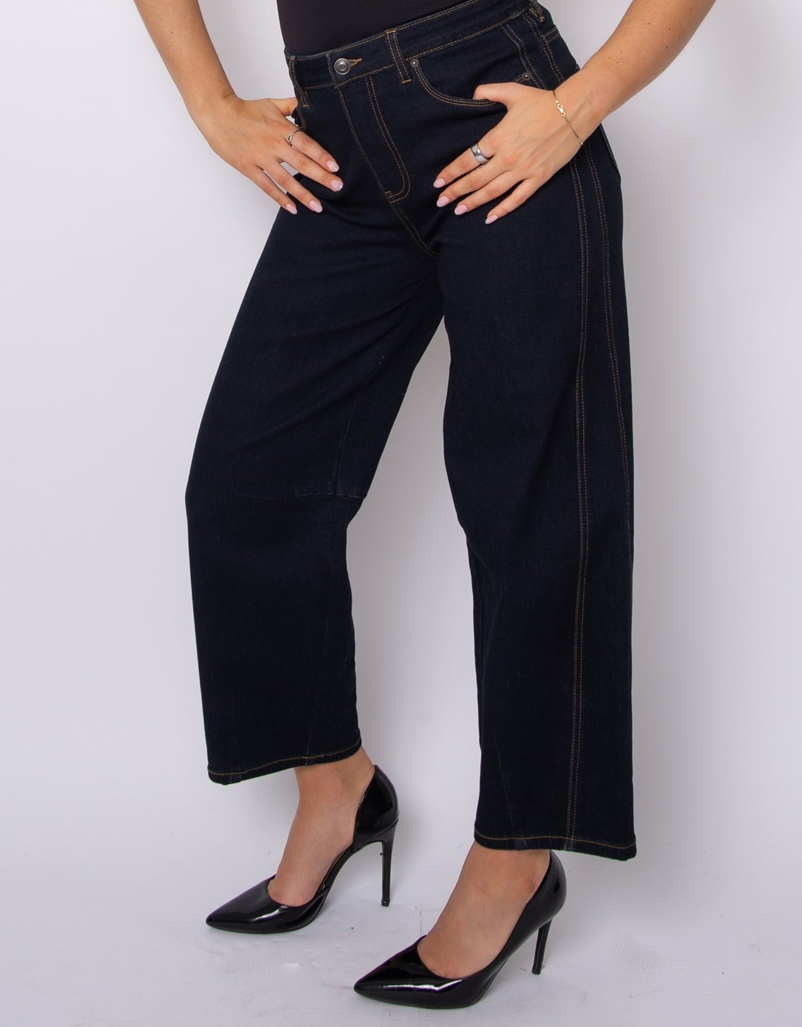 RD Style Barni Stretch Denim Barrel Pant
