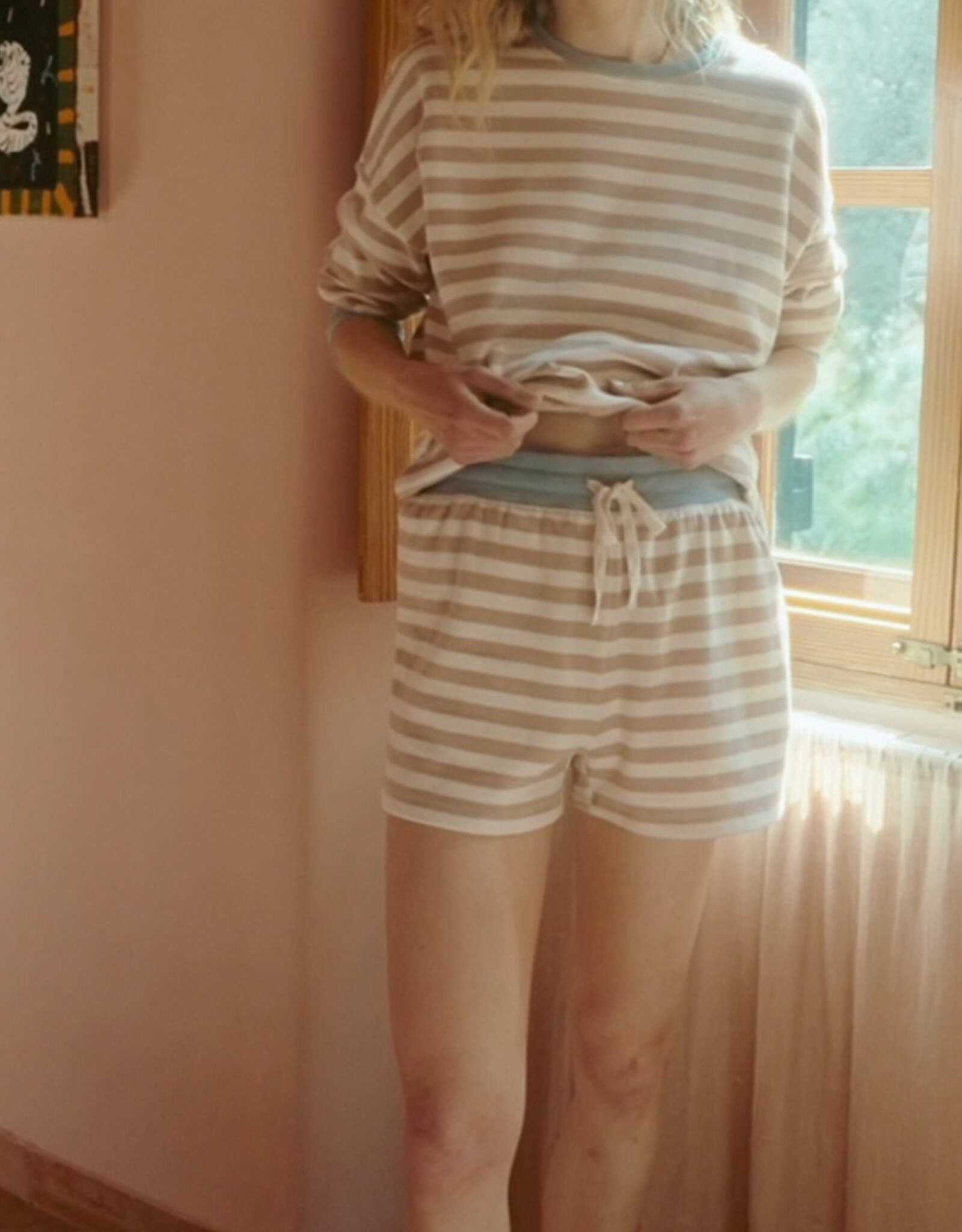 Z Supply Layer Up Stripe Sweatshirt