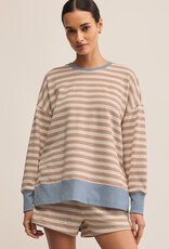 Z Supply Layer Up Stripe Sweatshirt