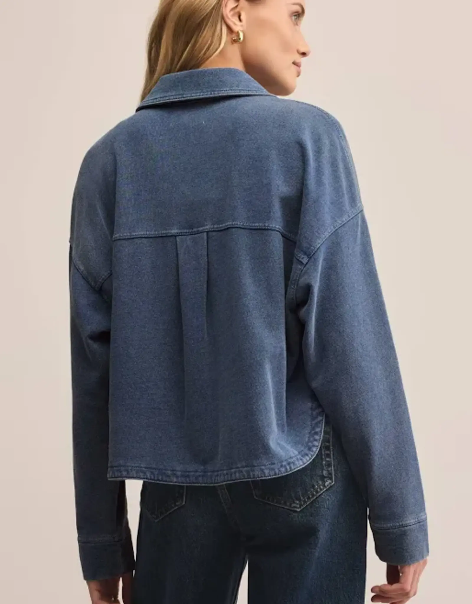 Z Supply All Day Cropped Knit Jacket