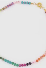 Hoop La Gemstone Candy Bead Necklace