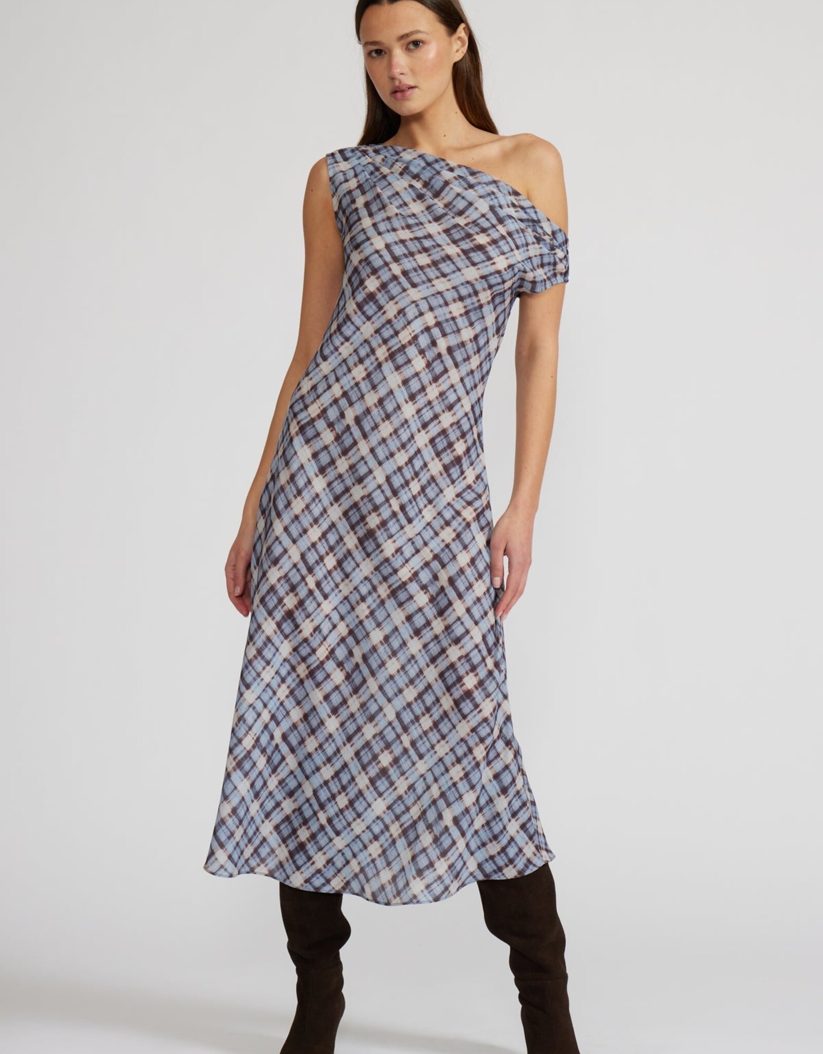 LucyParis Ace Asymmetrical Dress