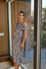 LucyParis Ace Asymmetrical Dress