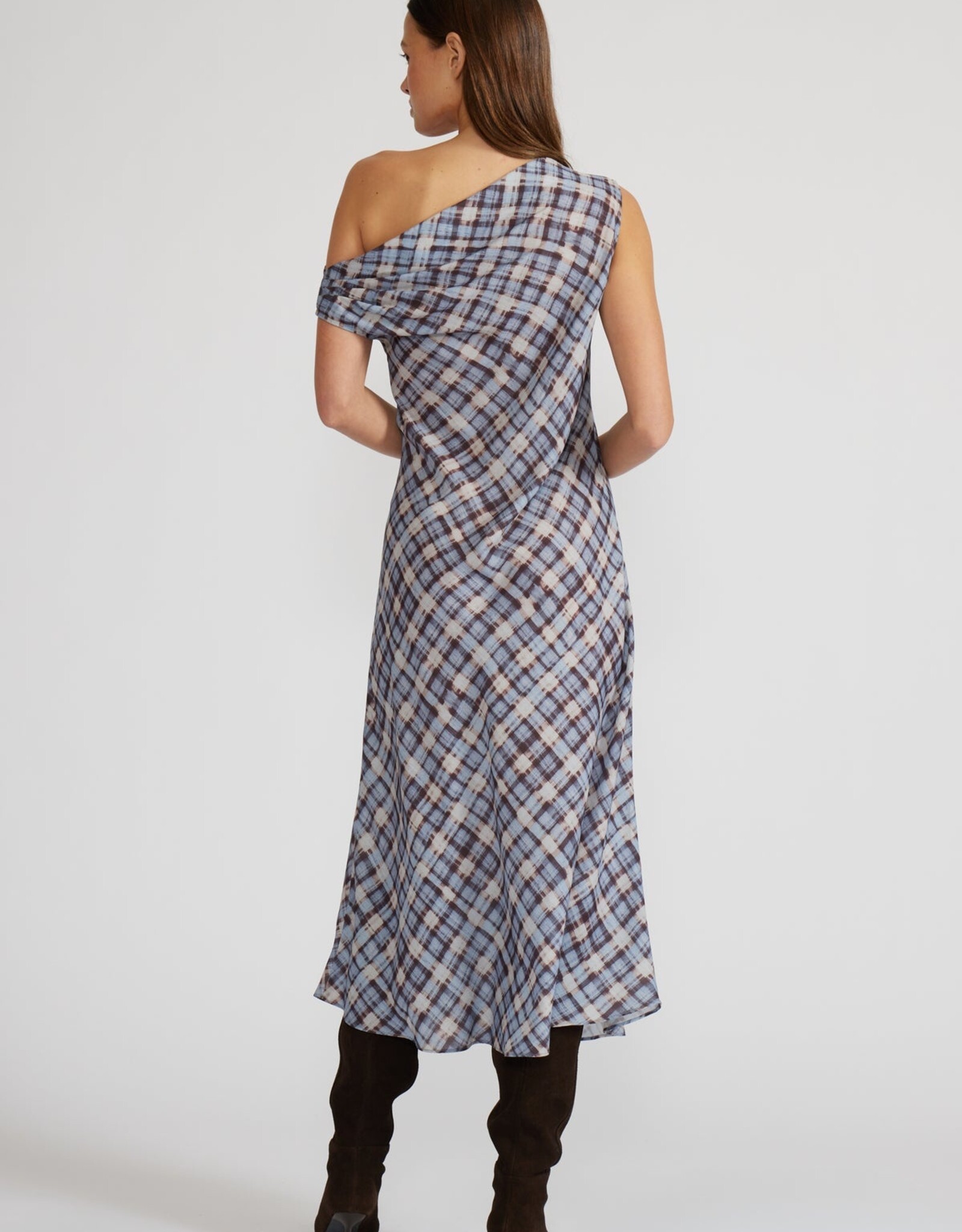 LucyParis Ace Asymmetrical Dress