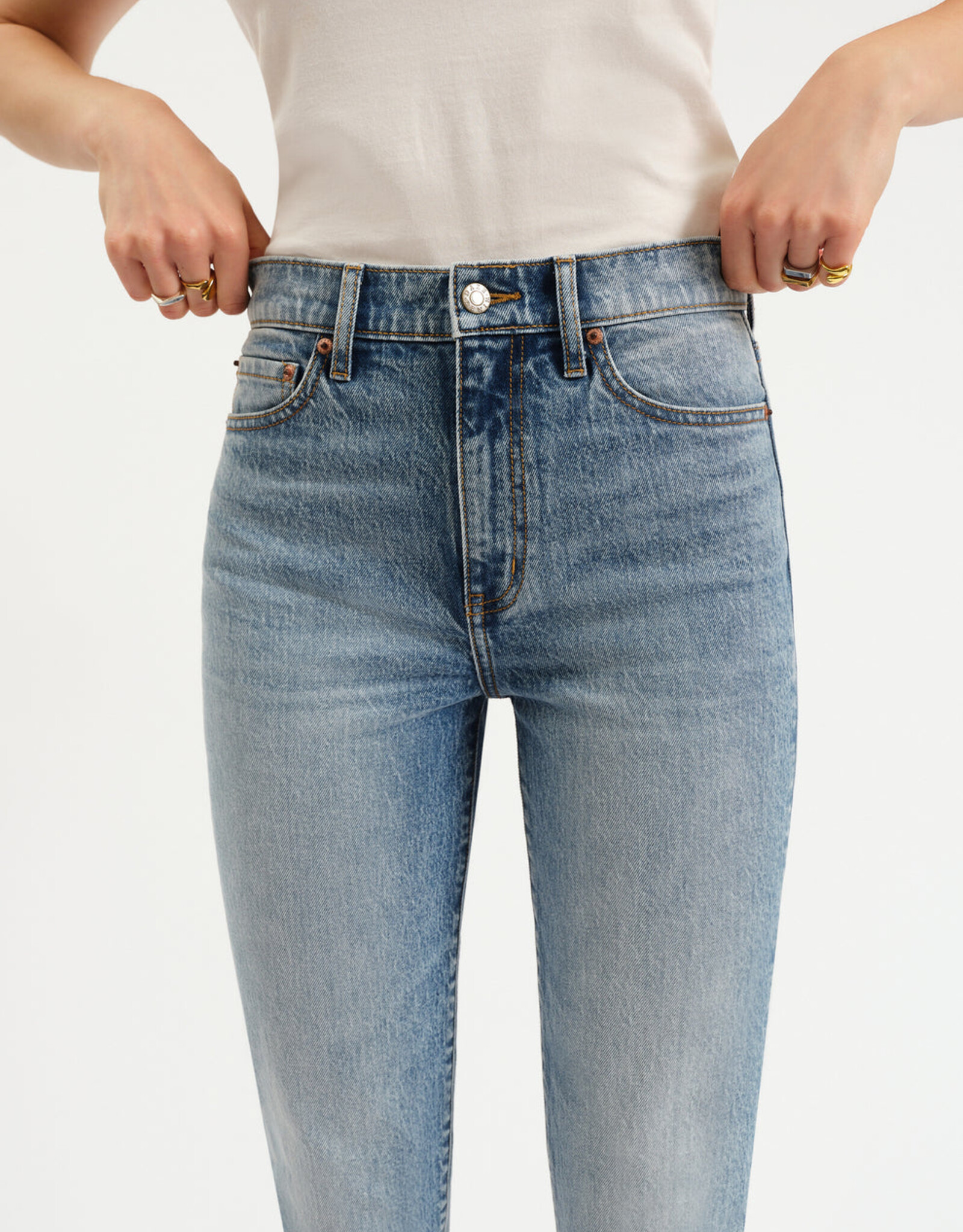 Daze Smarty Pants Hi Rise Slim Straight