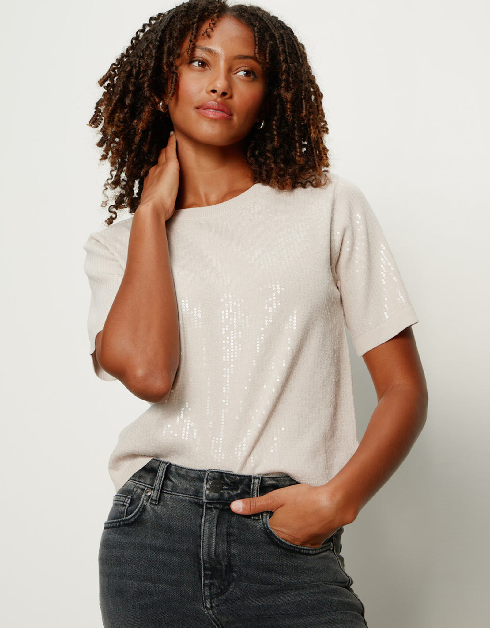 Sanctuary Sparkle Sequin Sweater