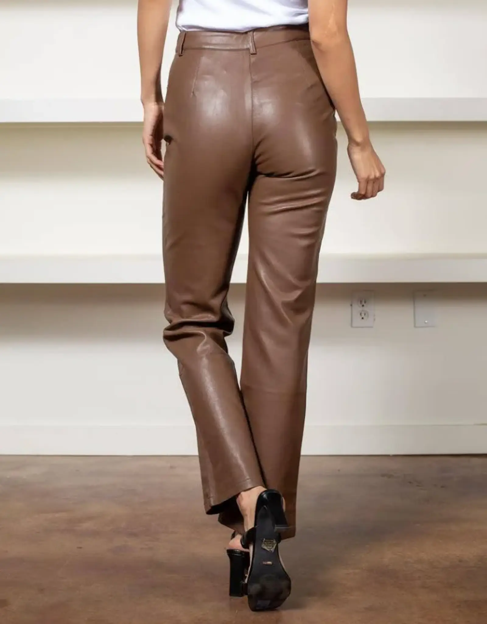 LucyParis Adler Faux Leather Pant