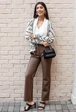 LucyParis Adler Faux Leather Pant