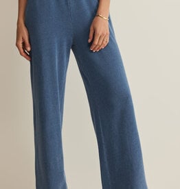 Z Supply Hunter Knit Pant Vintage Indigo
