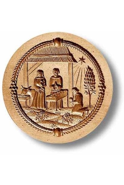 HOUSE ON THE HILL NATIVITY COOKIE MOLD