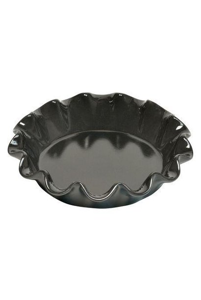 EMILE HENRY 10.5" PIE PLATE IN CHARCOAL