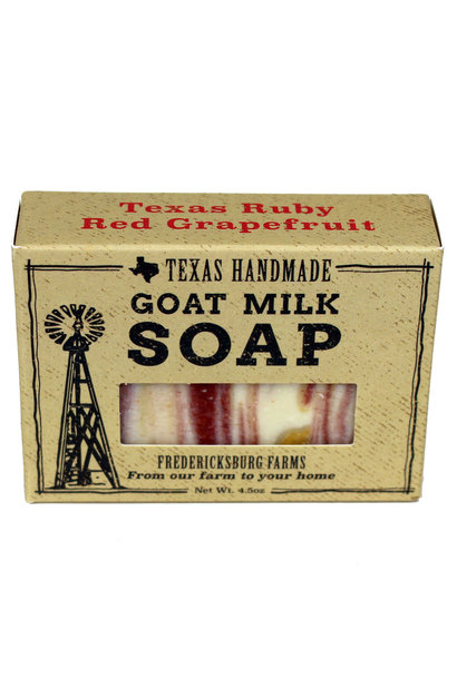 FREDERICKSBURG FARMS RUBY RED GRAPEFRUIT BAR SOAP