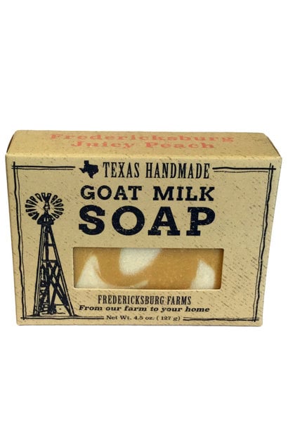 FREDERICKSBURG FARMS JUICY  PEACH BAR SOAP