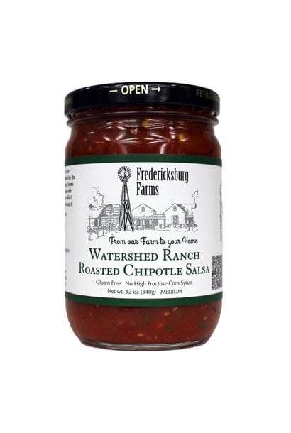 FREDERICKSBURG FARMS WATERSHED RANCH ROASTED CHIPOTLE SALSA