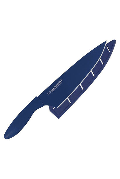 KAI 8" DARK BLUE CHEF'S KNIFE
