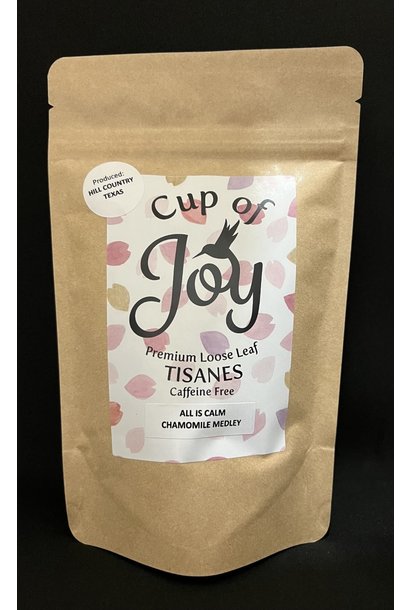 CUP OF JOY ALL IS CALM CHAMOMILE MEDLEY