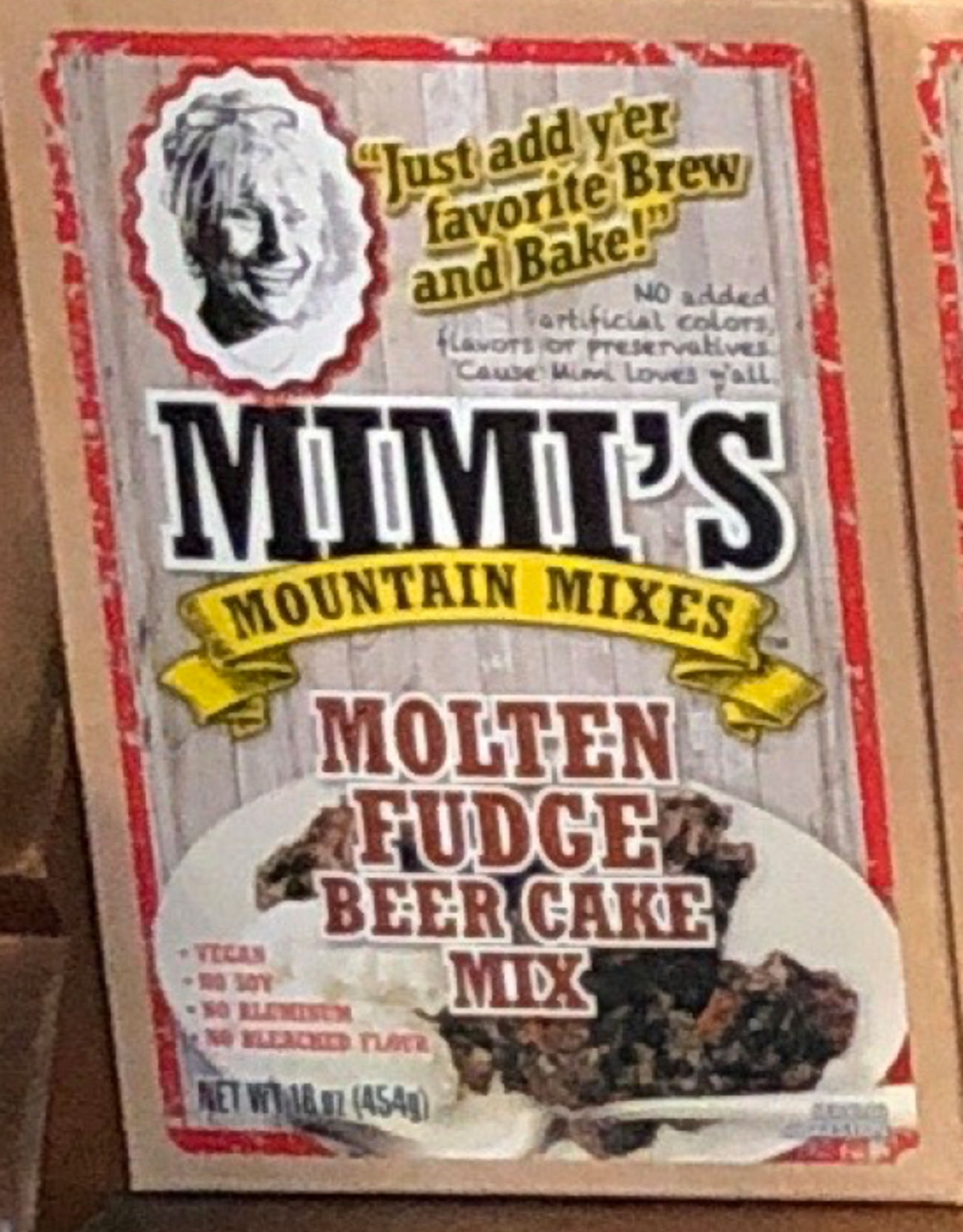 Food & Beverage Mimi's Mountain Mixes - Molten Fudge Beer Cake Mix