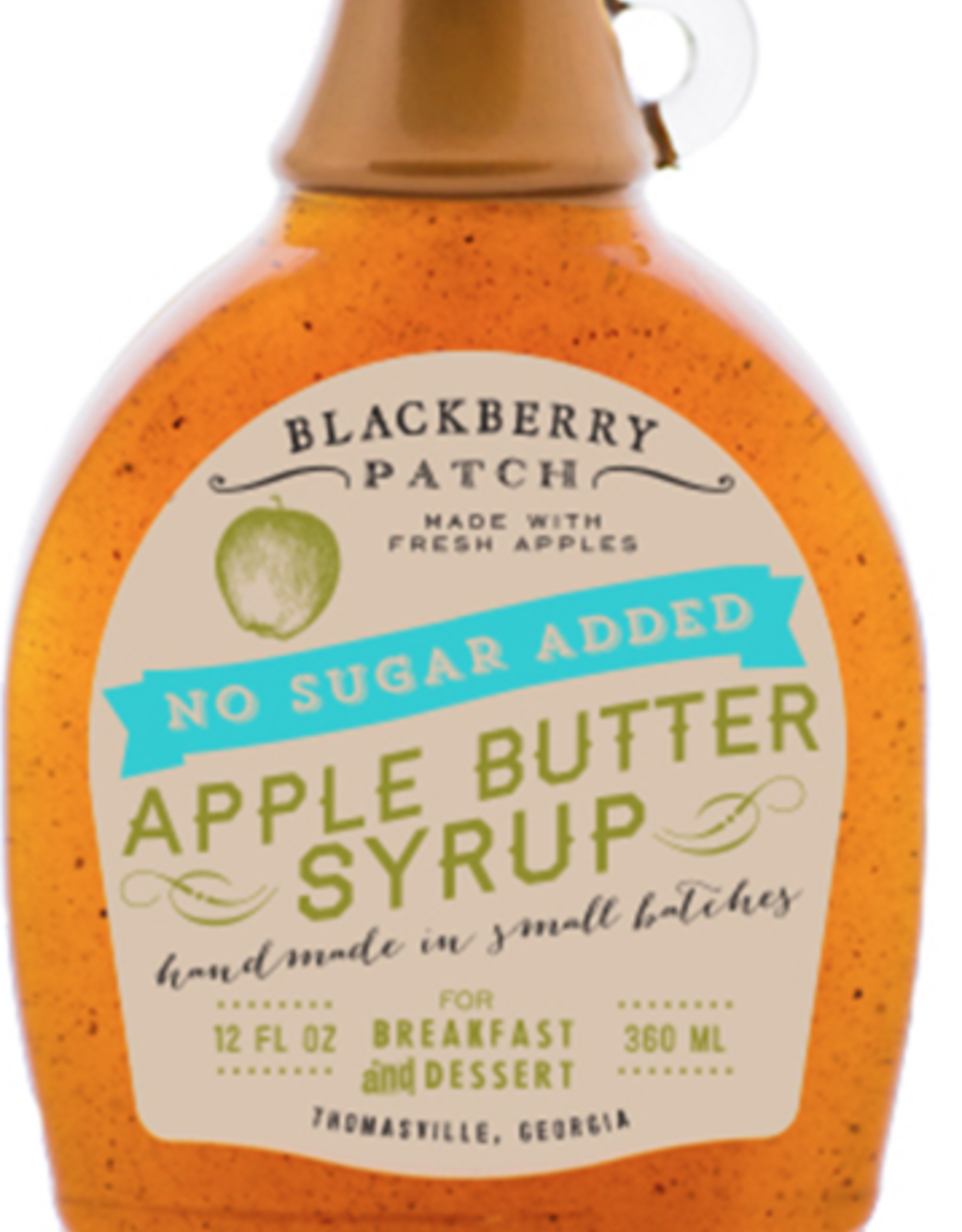 Food & Beverage Blackberry Patch - Apple Butter (No Sugar Added) Syrup