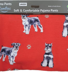 E & S Pets: Schnauzer  Pajama Pants - Medium