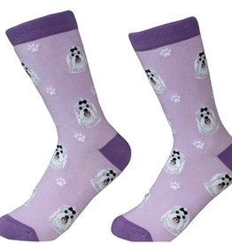 Apparel E & S Pets: Maltese Socks