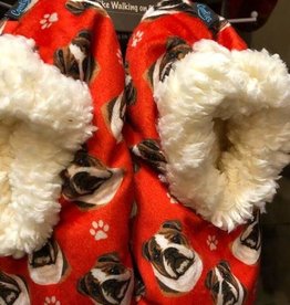 Apparel E & S Pets - Bulldog Comfies Slippers