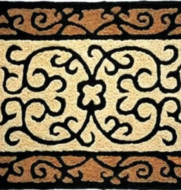 Home Goods Jellybean - Front Gate Black and Tan Rug