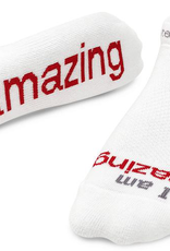Apparel Bargain Barn - Notes to Self: I Am Amazing White/ Red - S
