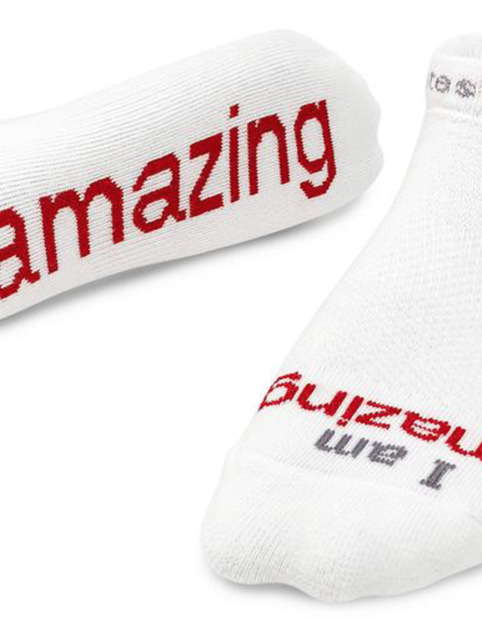 Apparel Bargain Barn - Notes to Self: I Am Amazing White/ Red - S