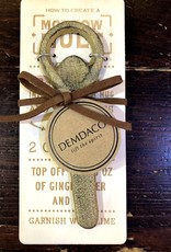 Kitchen Demdaco - Antiqued Brass Bottle Opener