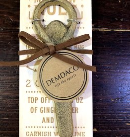 Kitchen Demdaco - Antiqued Brass Bottle Opener