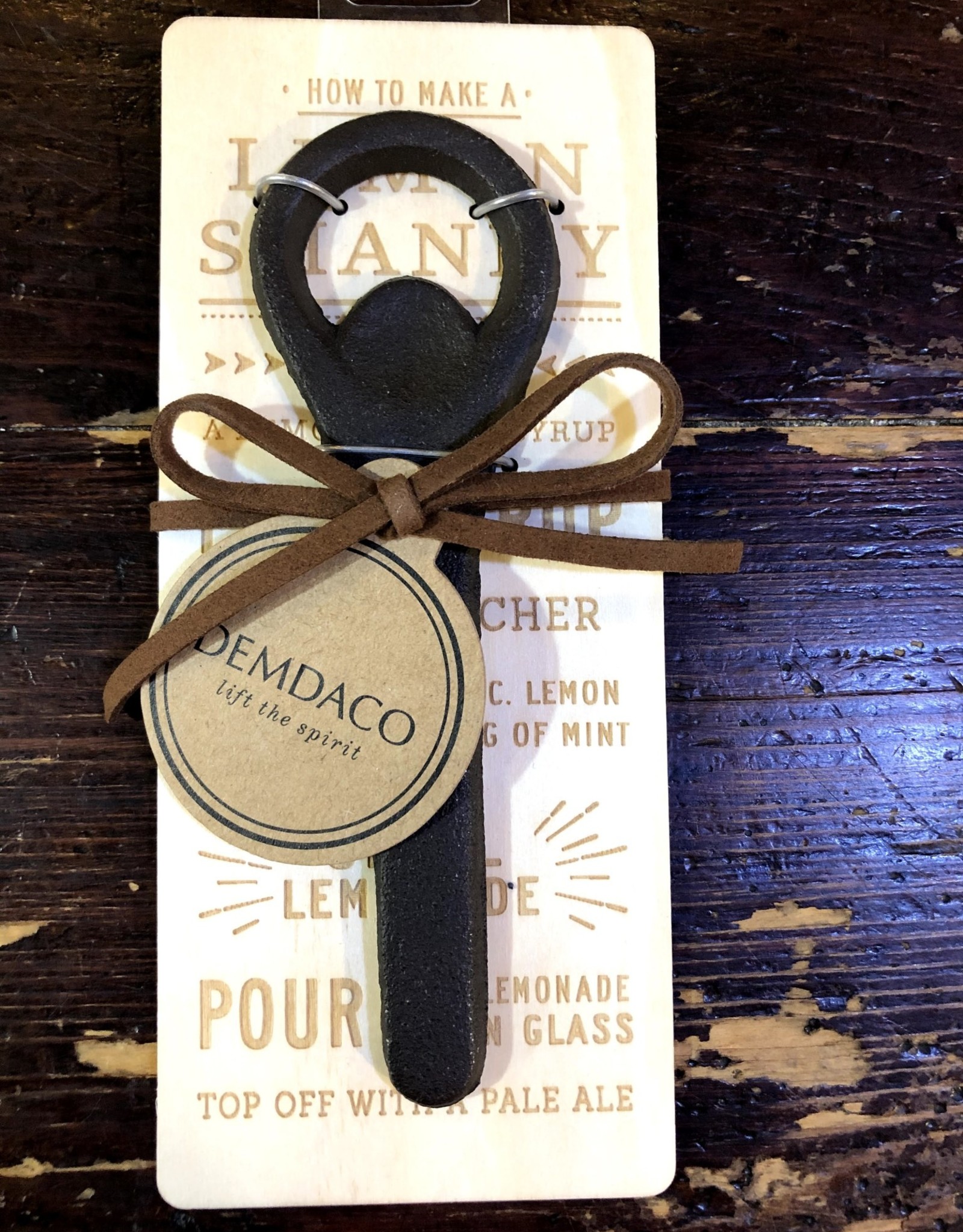 Kitchen Demdaco -  Cast Iron Bottle Opener