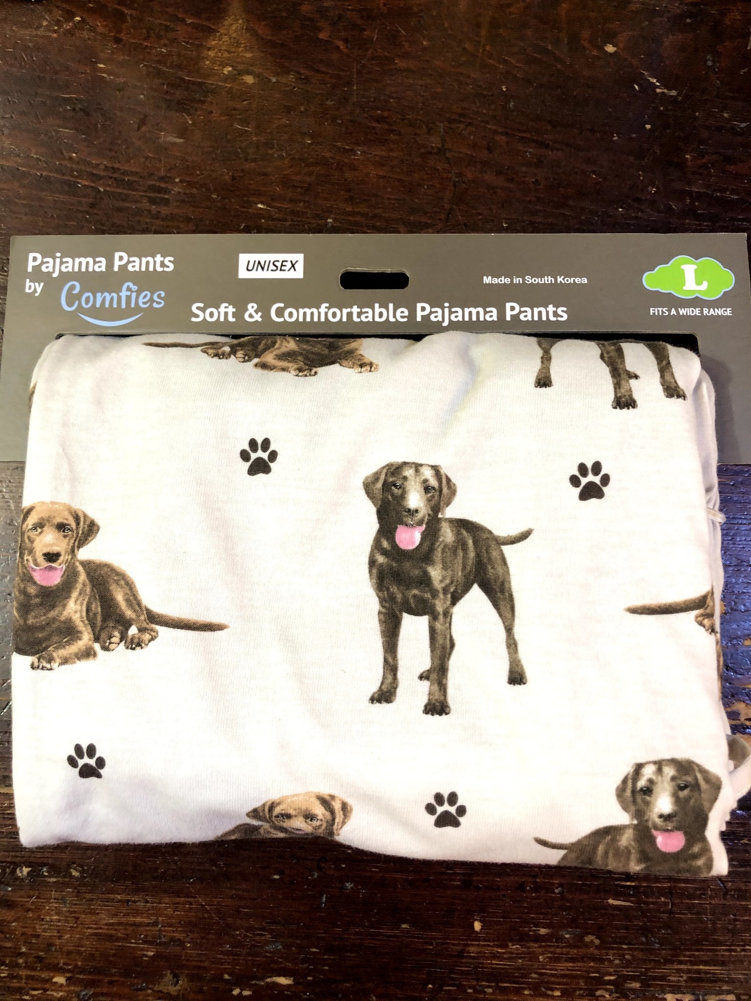 Pajamas Labrador ChocolatePants L