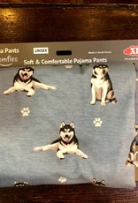 Apparel E & S Pets: Siberian Husky Pajama Pants - XL