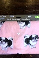 Apparel E & S Pets: Shih Tzu Pajama Pants - Large